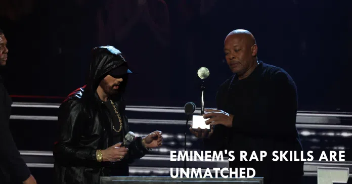 astonishing video of Eminem's skill