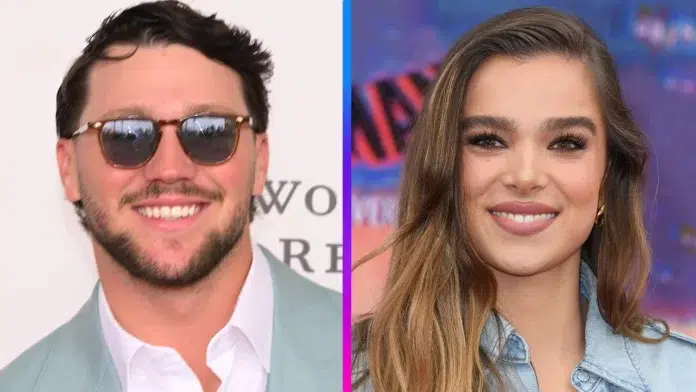 Josh Allen and Hailee Steinfeld Relationship journey Celebrity