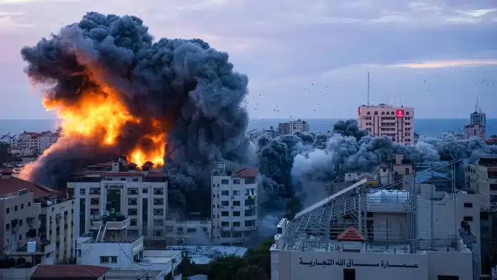 Israel declares war Gaza Middle East conflict