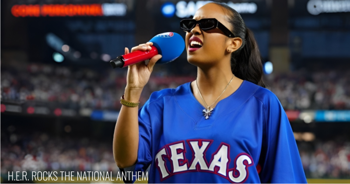 H.E.R. Delivers Soulful and Inspiring National Anthem Performance at World Series 2023