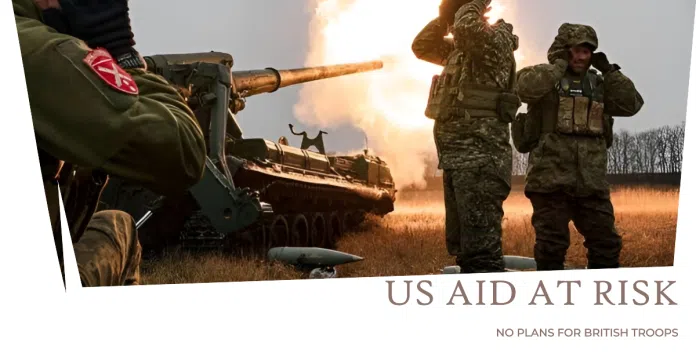 Ukraine War: US Aid in Jeopardy, UK Troops Unlikely, Kyiv Steadfast