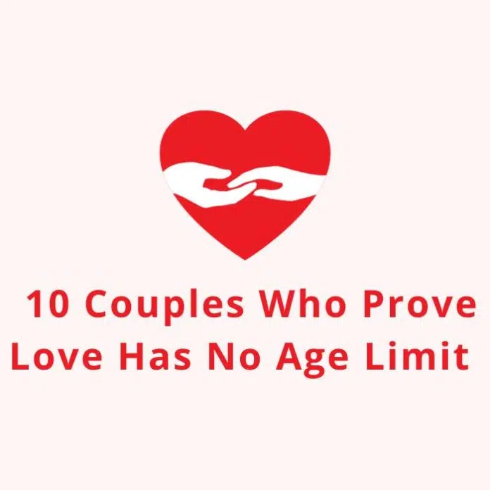 Celebrity couples with age gaps