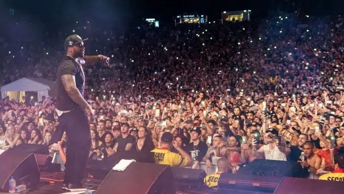 50 Cent Lithuanian concert Hip-Hop legend unexpected performance