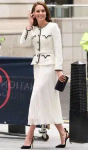 Kate During the National Portrait Gallery's reopening in London