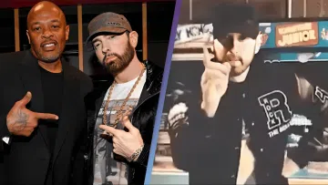 Dr. Dre praises Eminem's skill.