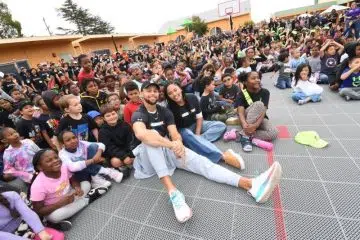Stephen and Ayesha Curry Transform Oakland Schoolyard into a Thriving Learning Hub