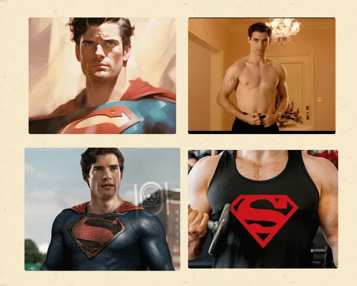 David Corenswet Superman transformation