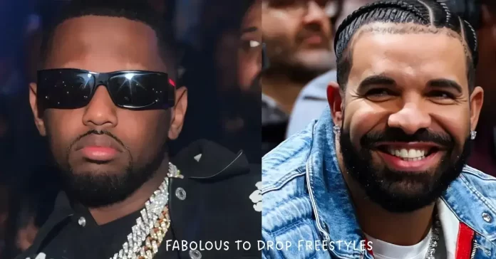 FABOLOUS Freestyles over Drake's beats