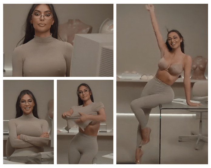 Fake Nipples for Real Confidence: Kim Kardashian's Skims Bra Takes Center Stage