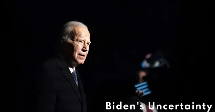 Biden 2024 election Trump presence