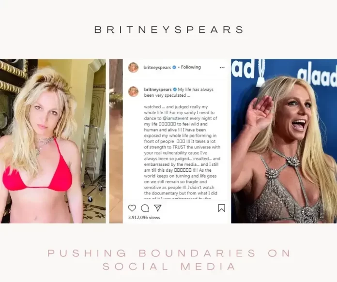 Britney Spears social media posts