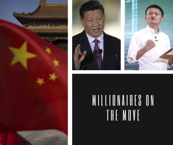 Reasons for millionaires leaving China