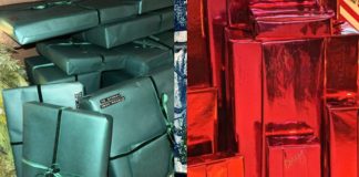 Kim K’s Shocking Gift Wrap Hack: Reinventing Holidays With SKIMS SHOCKING GIFT WRAP
