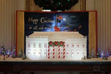 Jill Biden unveils holiday decor