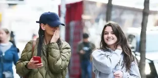 Following in Famous Footsteps? Suri Cruise Wows in High School Play Katie Holmes Tom Cruise daughter Suri