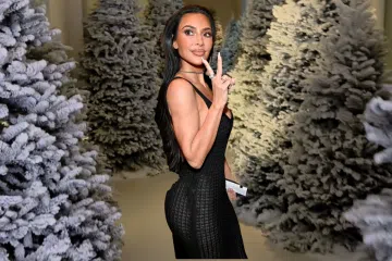 Kim Kardashian's Unconventional Holiday Decor Has the Internet Buzzing 