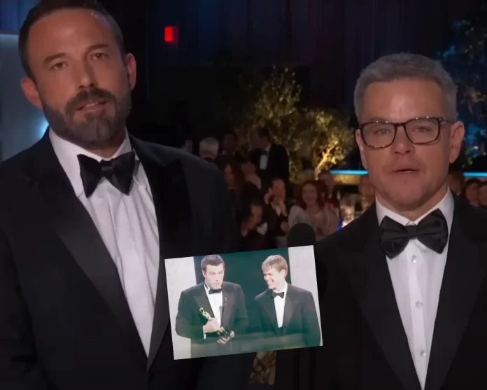 Ben Affleck and Matt Damon Golden Globes 2024