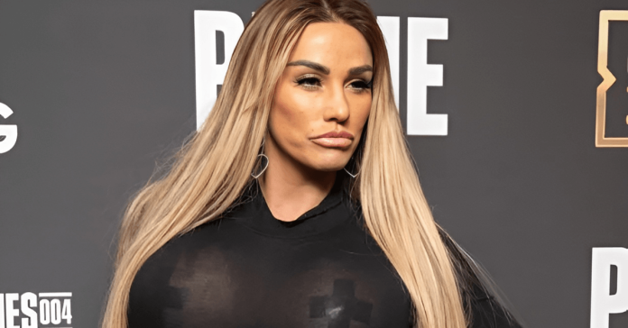 Katie Price lace thong