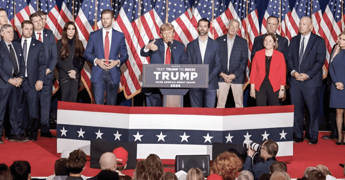 Trump Iowa speech broadcast controversy