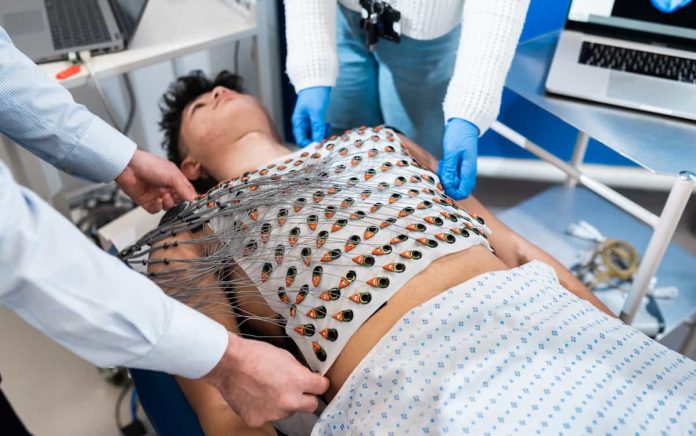 Reusable Vest Maps Electrical Activity to Predict Sudden Death Risk