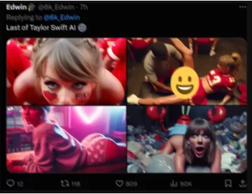 fake ai generated image of taylor swift