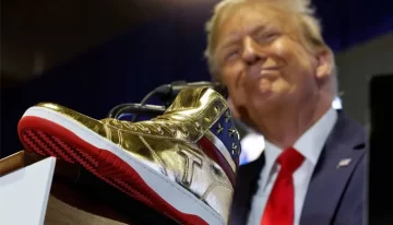 Fat Joe Donald Trump sneakers