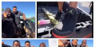 DJ Khaled Goes Viral: 48-Year-Old Carried Over Dirty Ground to Protect His Jordans DJ Khaled carried to protect Jordans