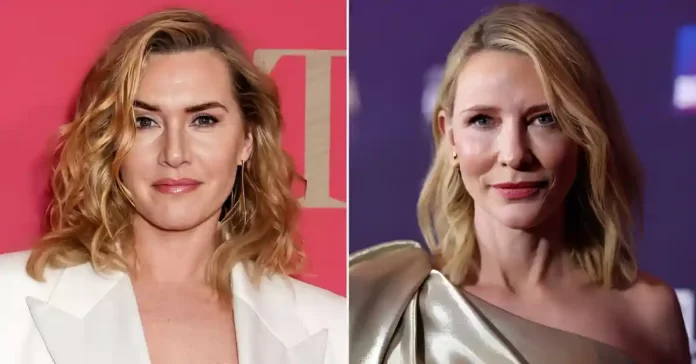 Kate Winslet and Cate Blanchett similarity