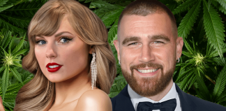 Taylor Swift and Travis Kelce Caught in Smoking Speculation Taylor Swift smoking pot