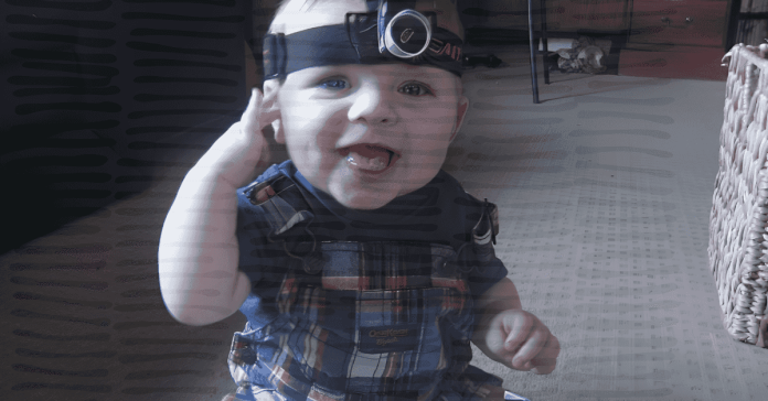 AI development with 6-month-old baby