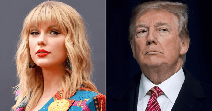 Trump and Taylor Swift feud