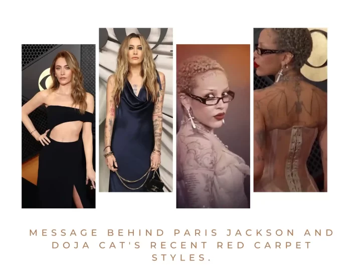 Paris Jackson and Doja Cat red carpet