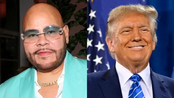 Fat Joe Donald Trump sneakers