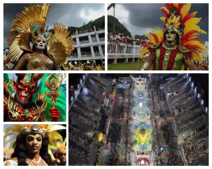 Demon Parade in Brazil Followed By Flood And Hurricane Storm