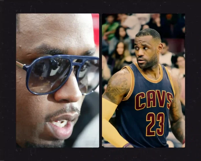 Lebron James Diddy viral video