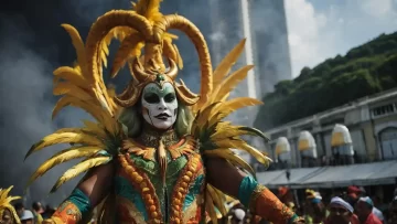 Lucifer in brazil demon parade