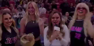 Camila Cabello & Alix Earle Celebrate at Miami Heat Game with Song Preview and Birthday Wishes Camila Cabello Alix Earle hang out
