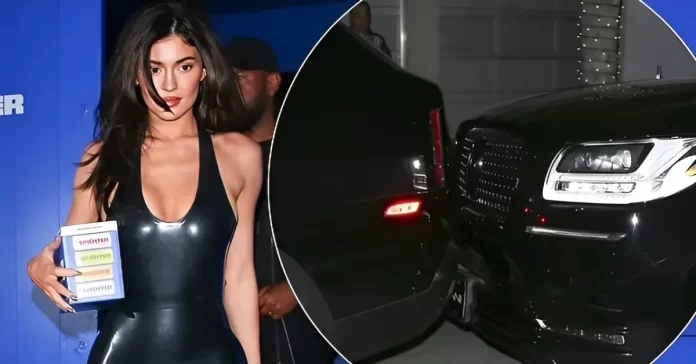 Kylie Jenner's mom Rolls-Royce crash