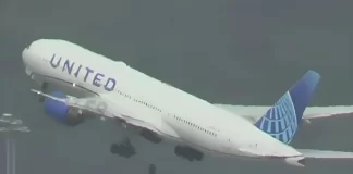 United Airlines 777 Sheds Tire on Takeoff, Wrecks Cars Below San Francisco plane tire accident