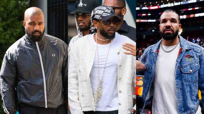 Kanye West Kendrick & Drake diss