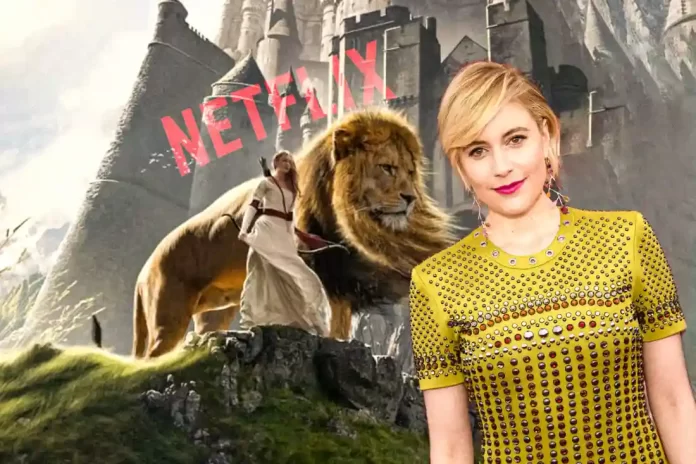 Greta Gerwig NARNIA pre-production