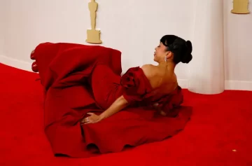 Liza Koshy Oscars red carpet fall