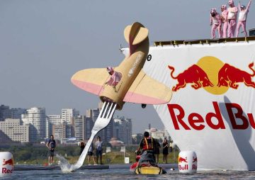 Red Bull Flugtag event participant