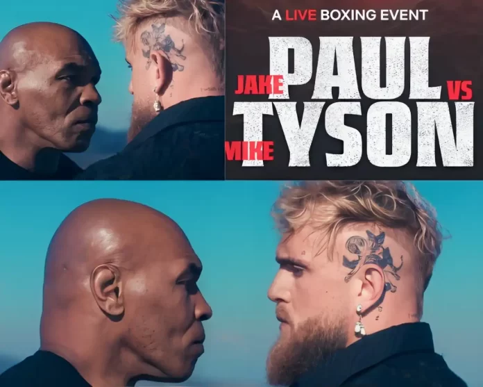 Jake Paul vs Mike Tyson live event