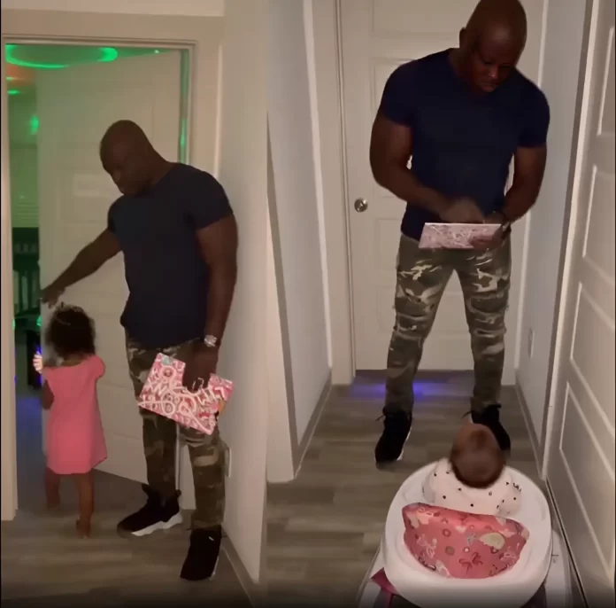 Father viral home nightclub for kids