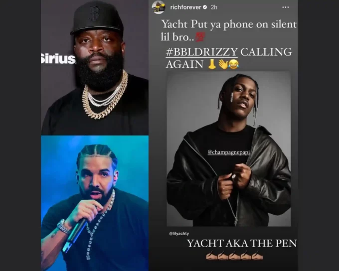 Rick Ross Accuses Lil Yachty of Penning Drake’s Hits!
