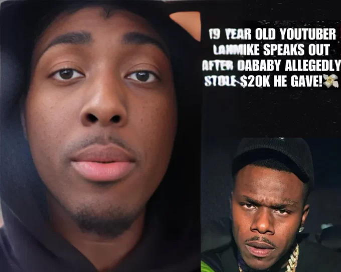 YouTuber Lahmike Shares Story of Unfinished Collab After Paying DaBaby $20k