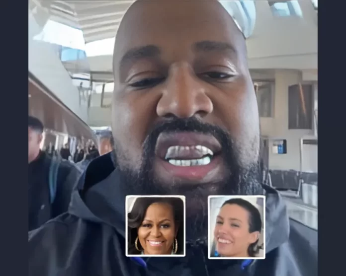Kanye West Michelle Obama threesome