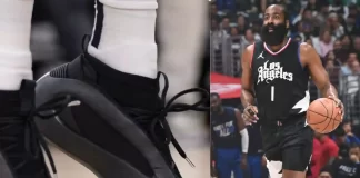 James Harden’s “After Hours” Harden Vol. 8 Debuts on Court James Harden "After Hours" shoes