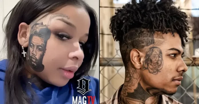 Chrisean Rock Blueface tattoo controversy